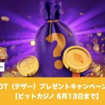 【6月13日まで】ビットカジノでUSDT（テザー）プレゼントキャンペーン開催！